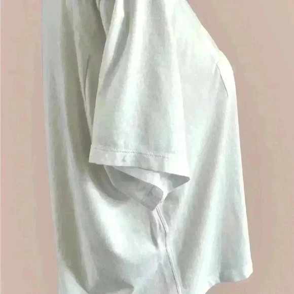 Athleta RISE white cropped tee short sleeve XL - Picture 3 of 8